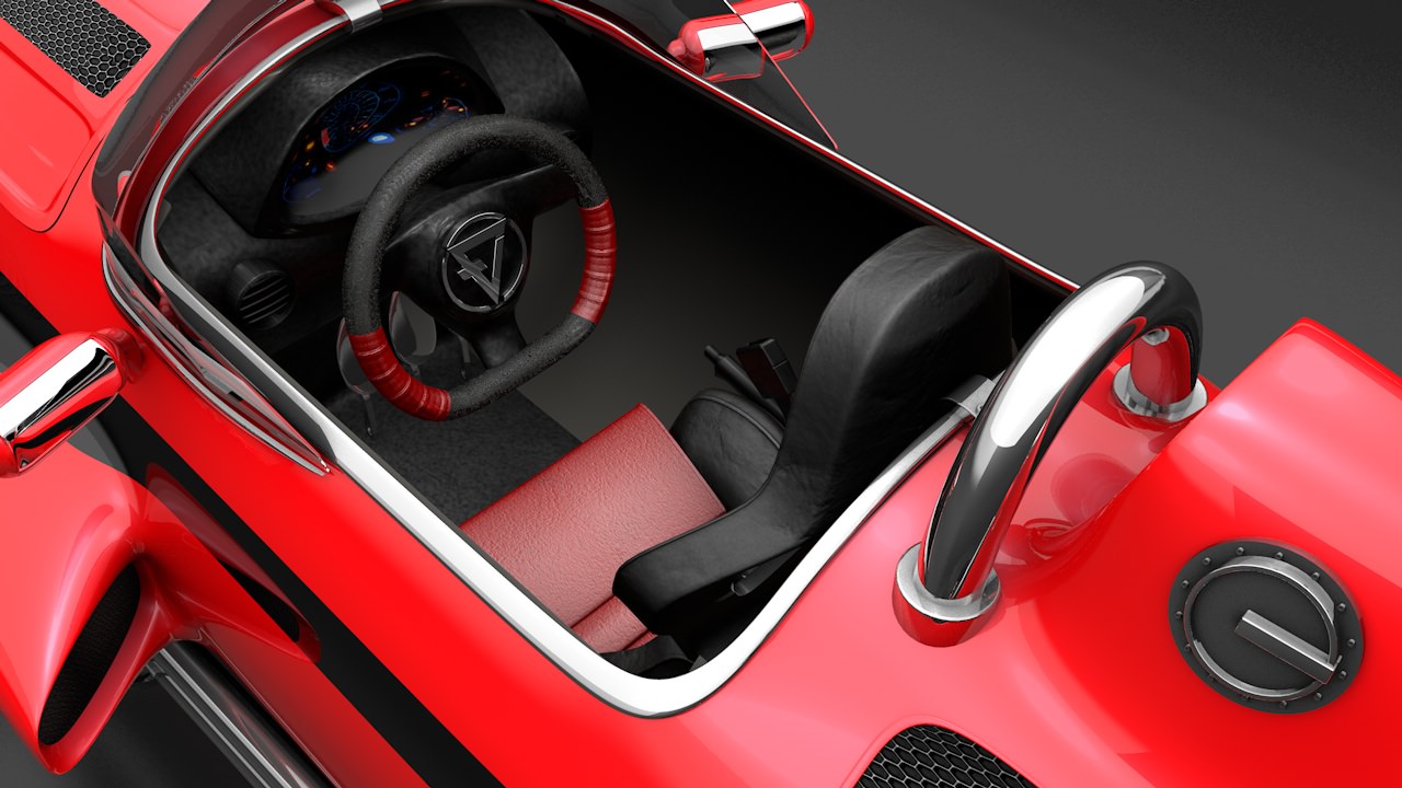 FV CAR Free 3D model_6