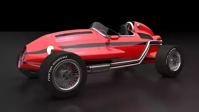 FV CAR Free 3D model