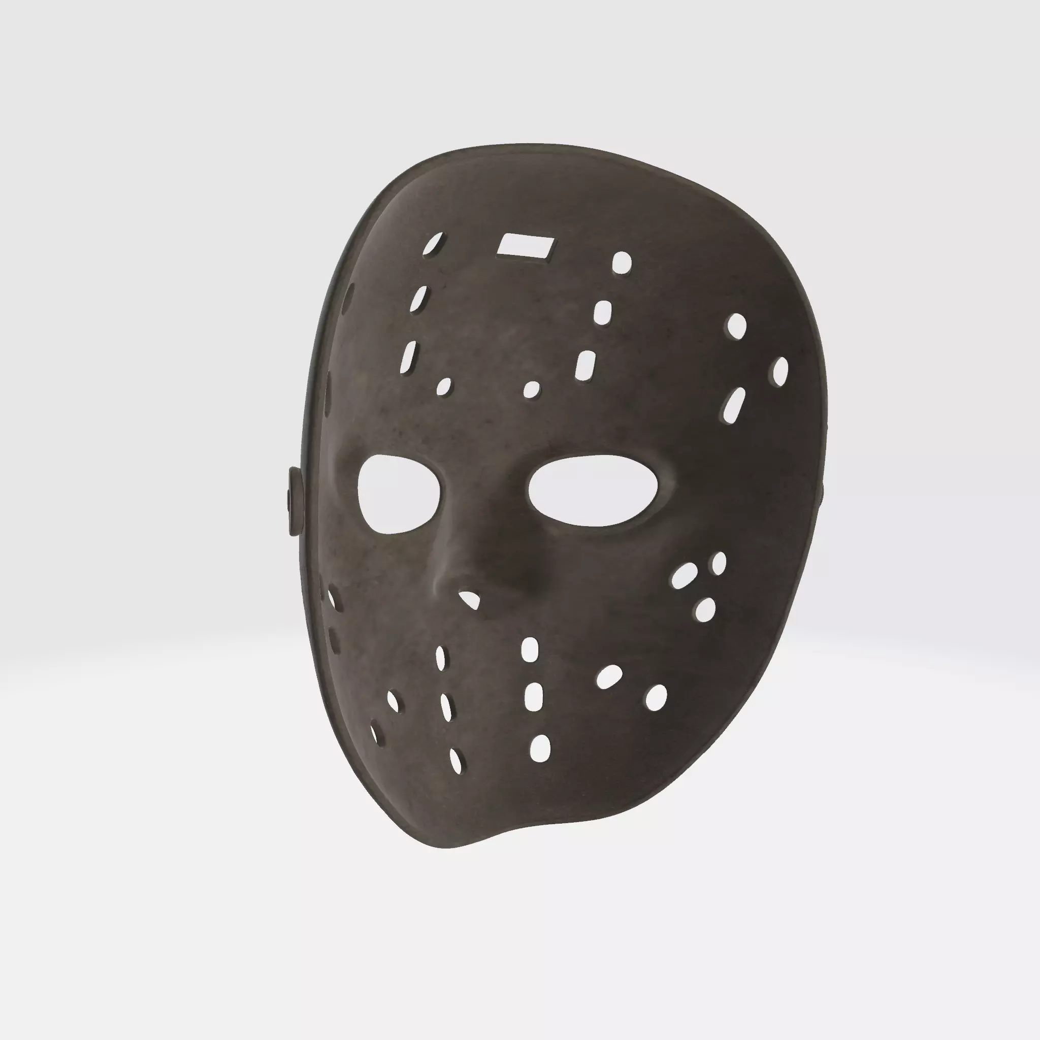 Jason Horror Mask Classic Slasher Style Halloween Cosplay Prop 3D print model_3