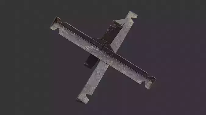 WWII Hedgehog Anti-Sub Obstacle