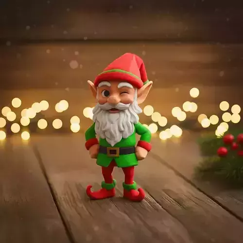 Christmas elf decoration 3D print model