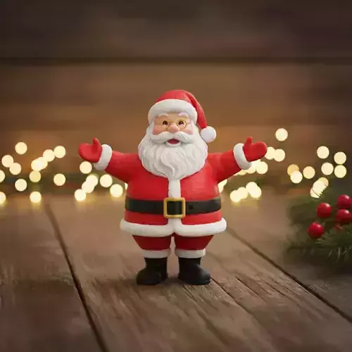 Santa Claus decoration 3D print model
