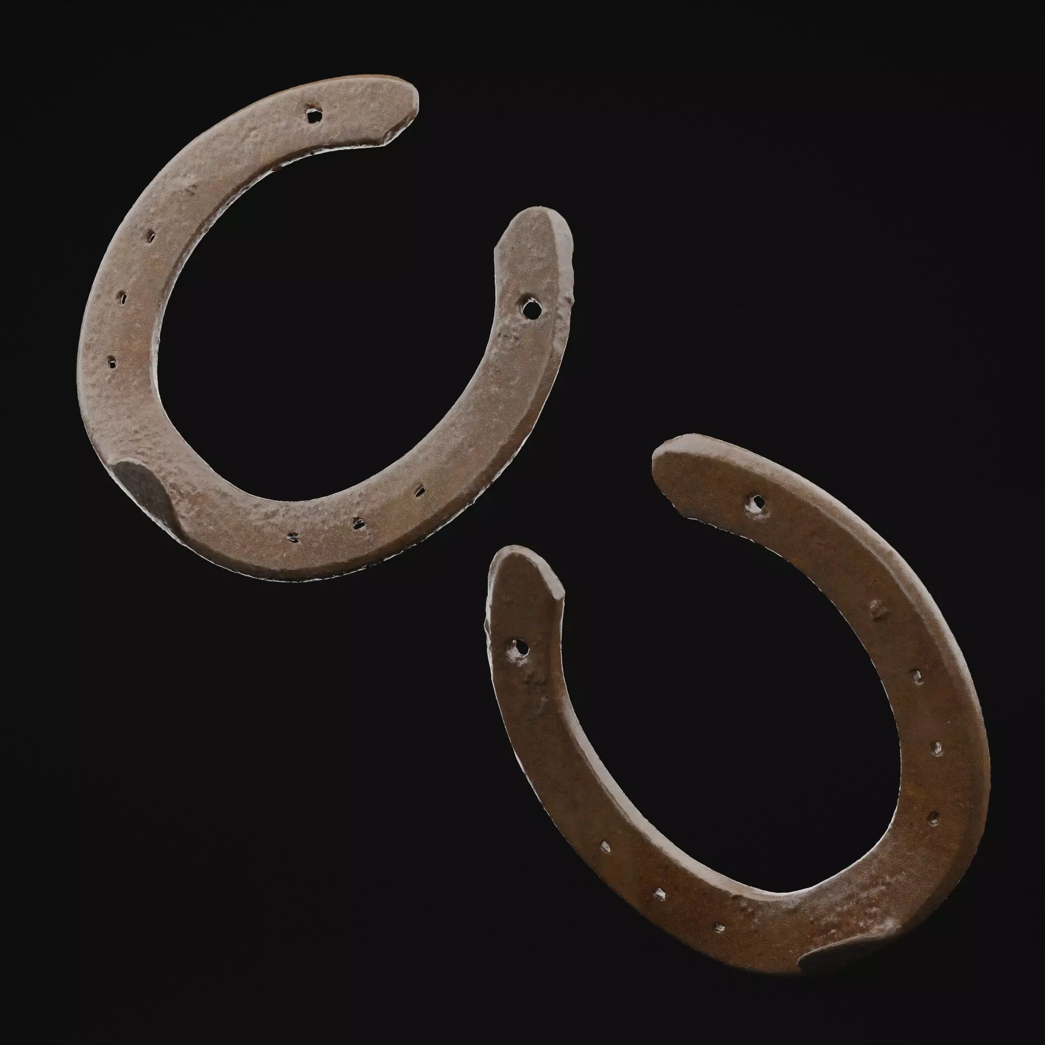Horse Shoe 3D model_5