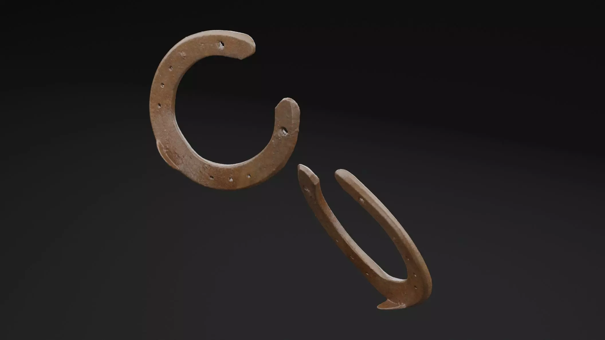 Horse Shoe 3D model_4