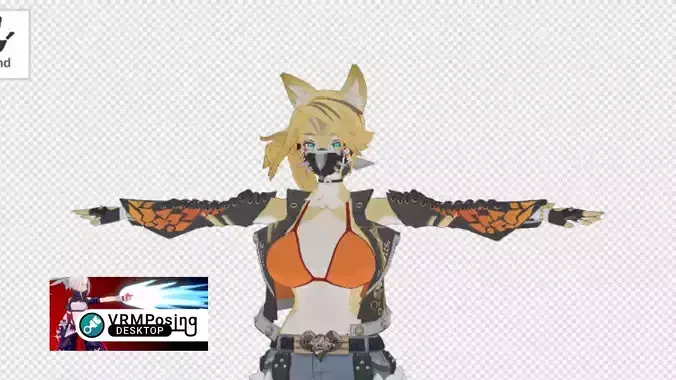 Pulchra VRM PMX FBX Download Ready for Vtubers and Animators