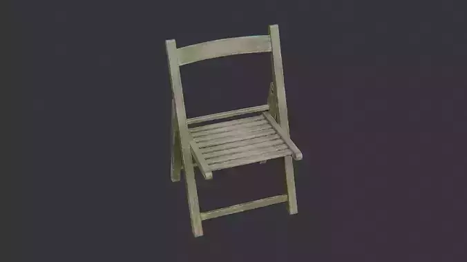 Vintage US Barracks Folding Chair