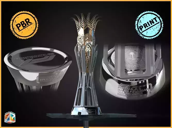Formula 1 Saudi Arabia GP Trophy Award