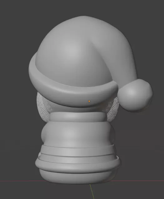 chibi Santa 3D print model_3
