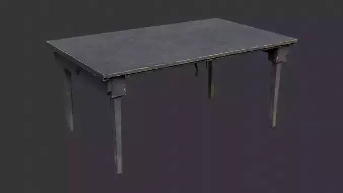 USA Barracks Wooden Table