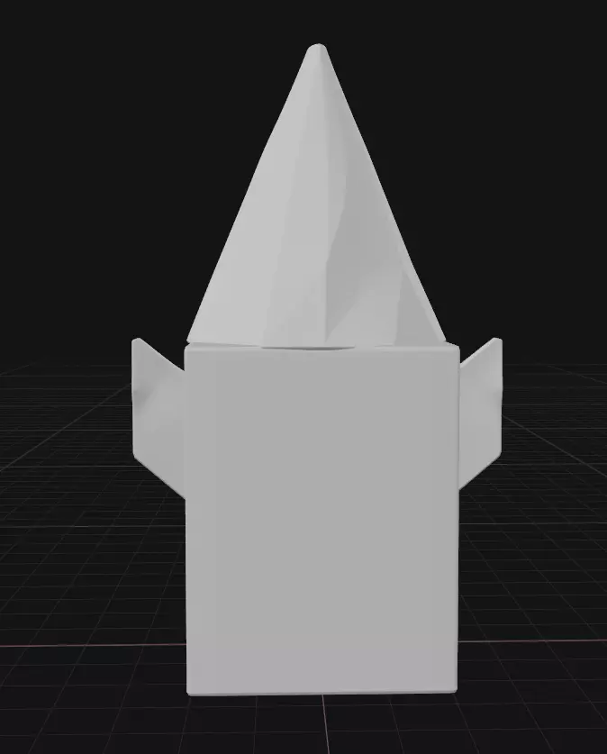 Christmas elf paper craft 3D print model_3