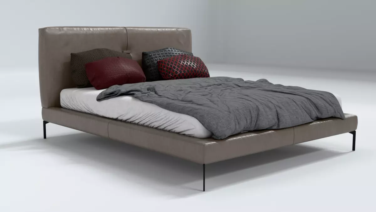 Thread Bed Free 3D model_1