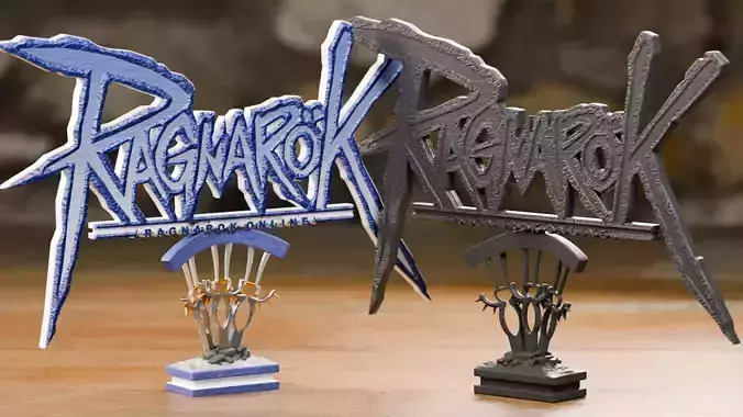 Ragnarok Logo 3D