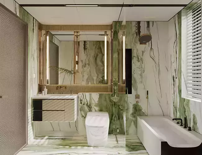 Italian style bathroom