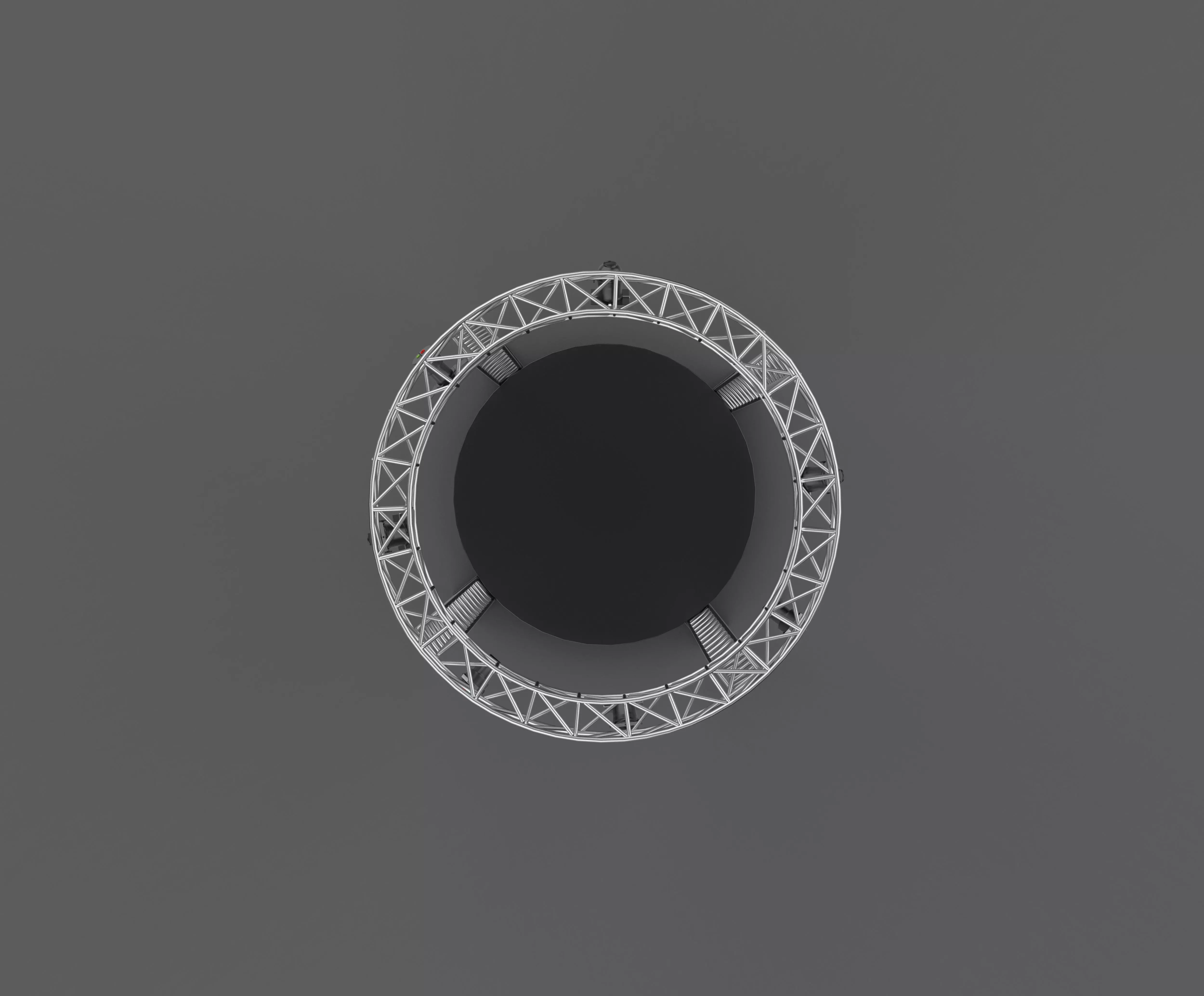 Circular Truss Stage 3D model_11