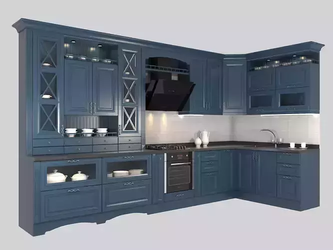 Classic European style Kitchen Cabinet 4
