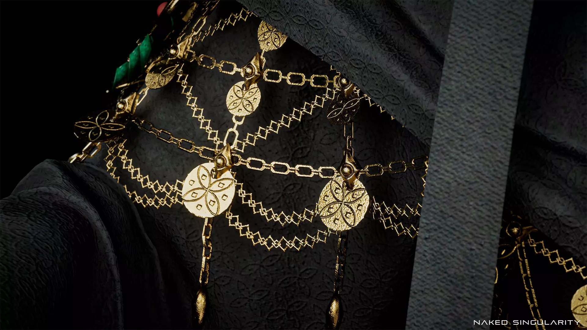 Dark Fantasy Nun - Mage - Wizard - Sorcerer Low-poly 3D model_11