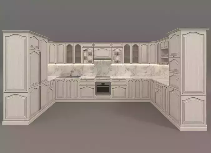 Classic European style Kitchen Cabinet 12