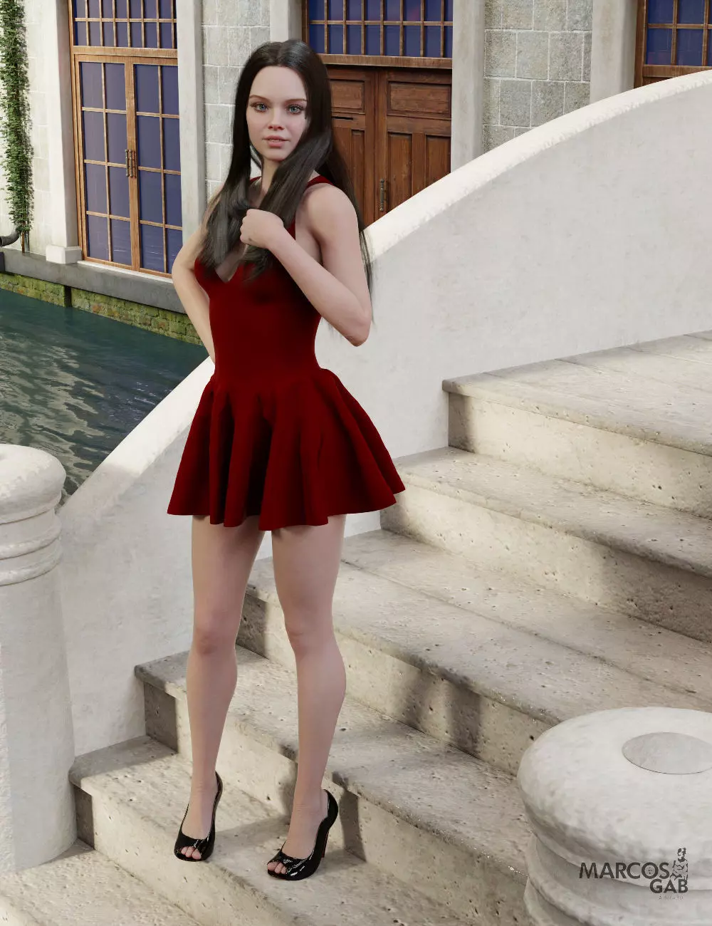 MGAB Selma for Genesis 8 Female 3D model_8