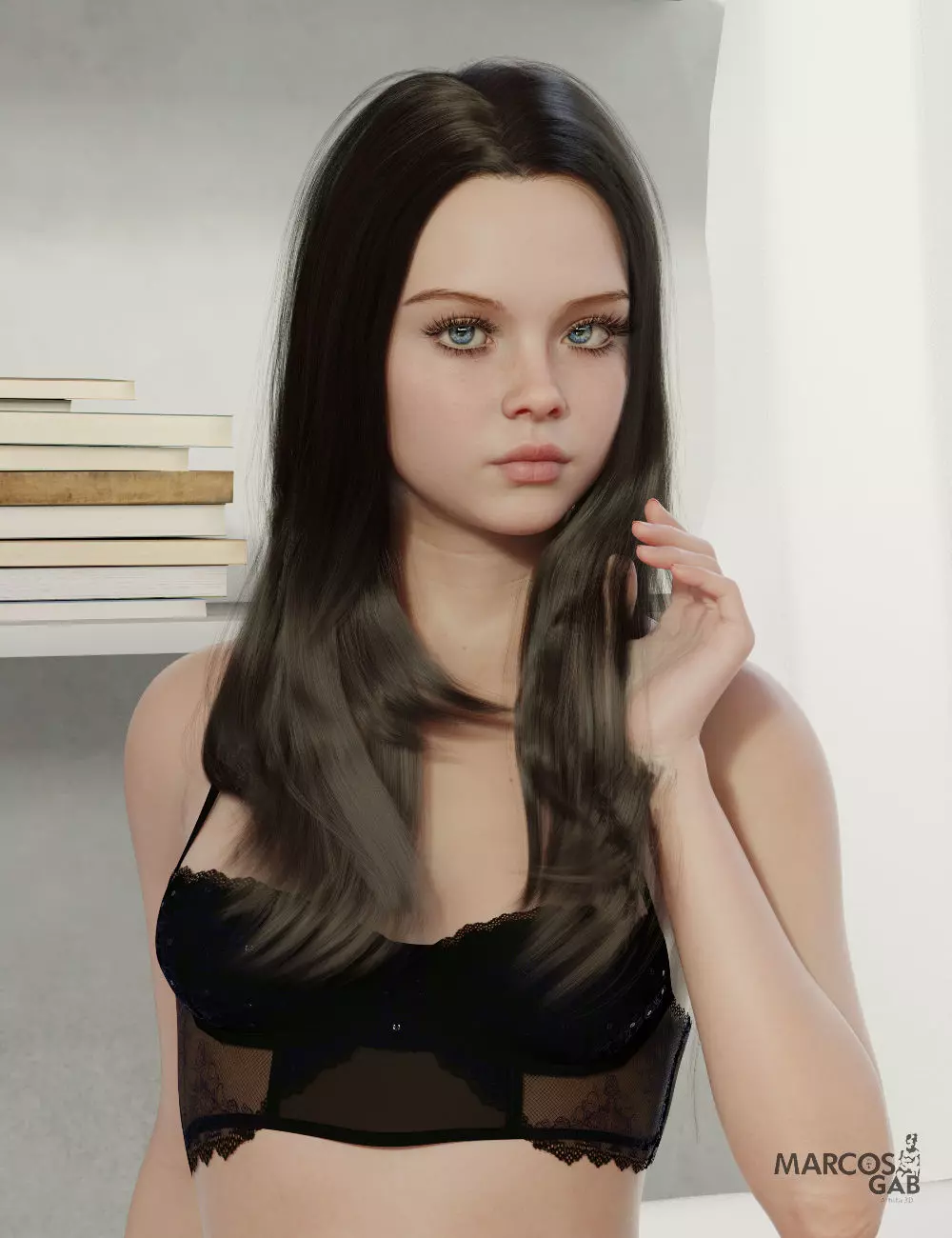 MGAB Selma for Genesis 8 Female 3D model_1