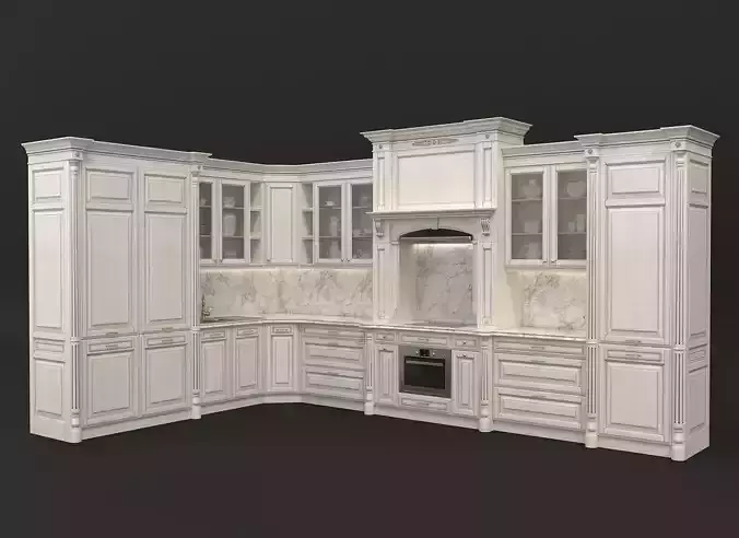 Classic European style Kitchen Cabinet 13