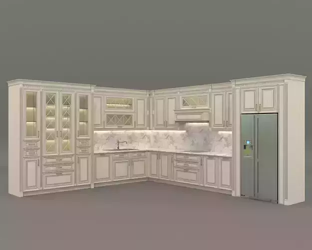 Classic European style Kitchen Cabinet 14