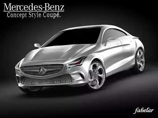 Mercedes Concept style coup 3D model