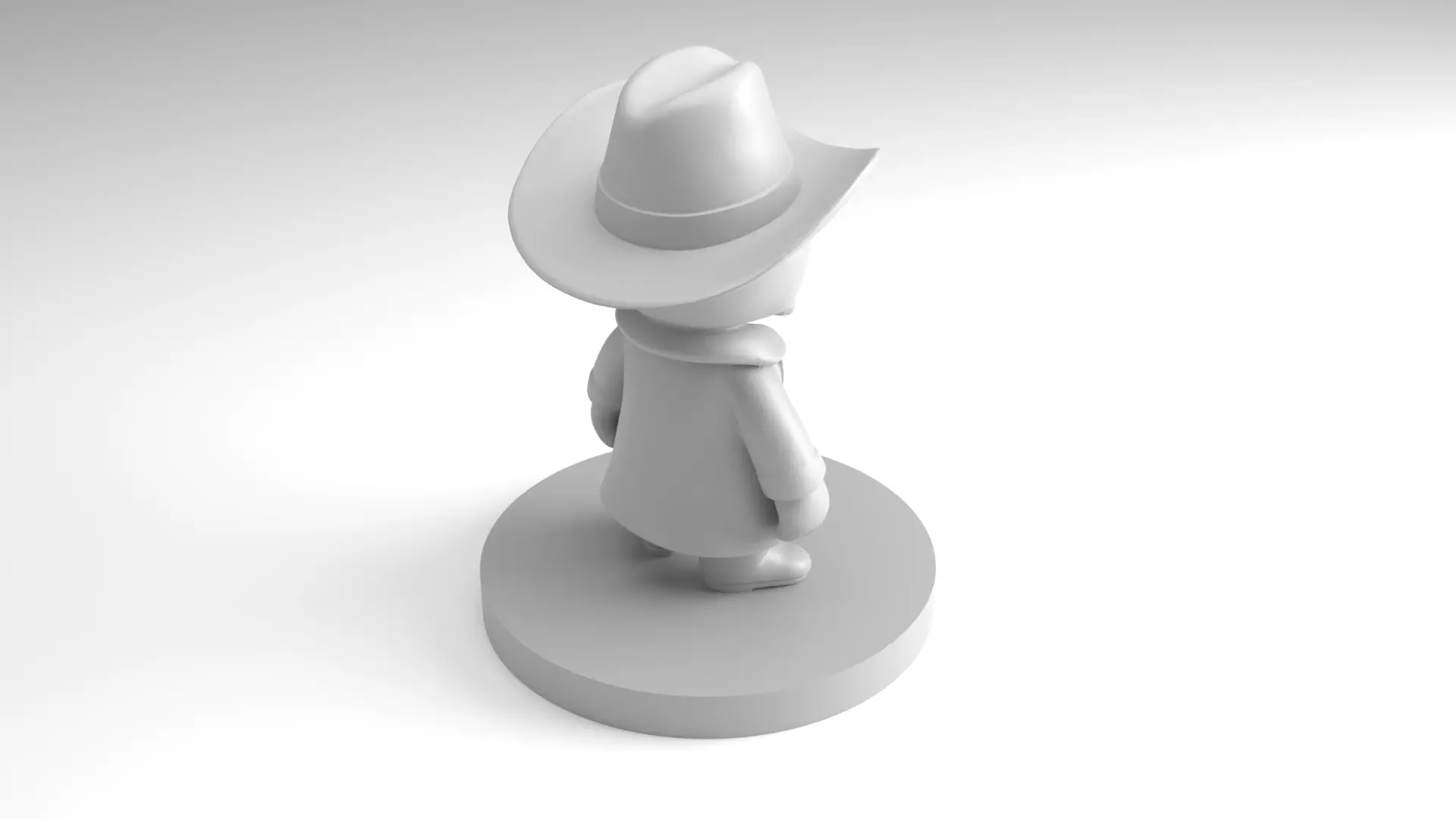 Skull Man Figure  3D Printable Model 3D print model_9