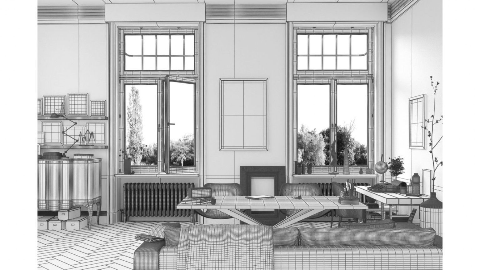 Scene 09 Archinteriors vol 43 3D model_1