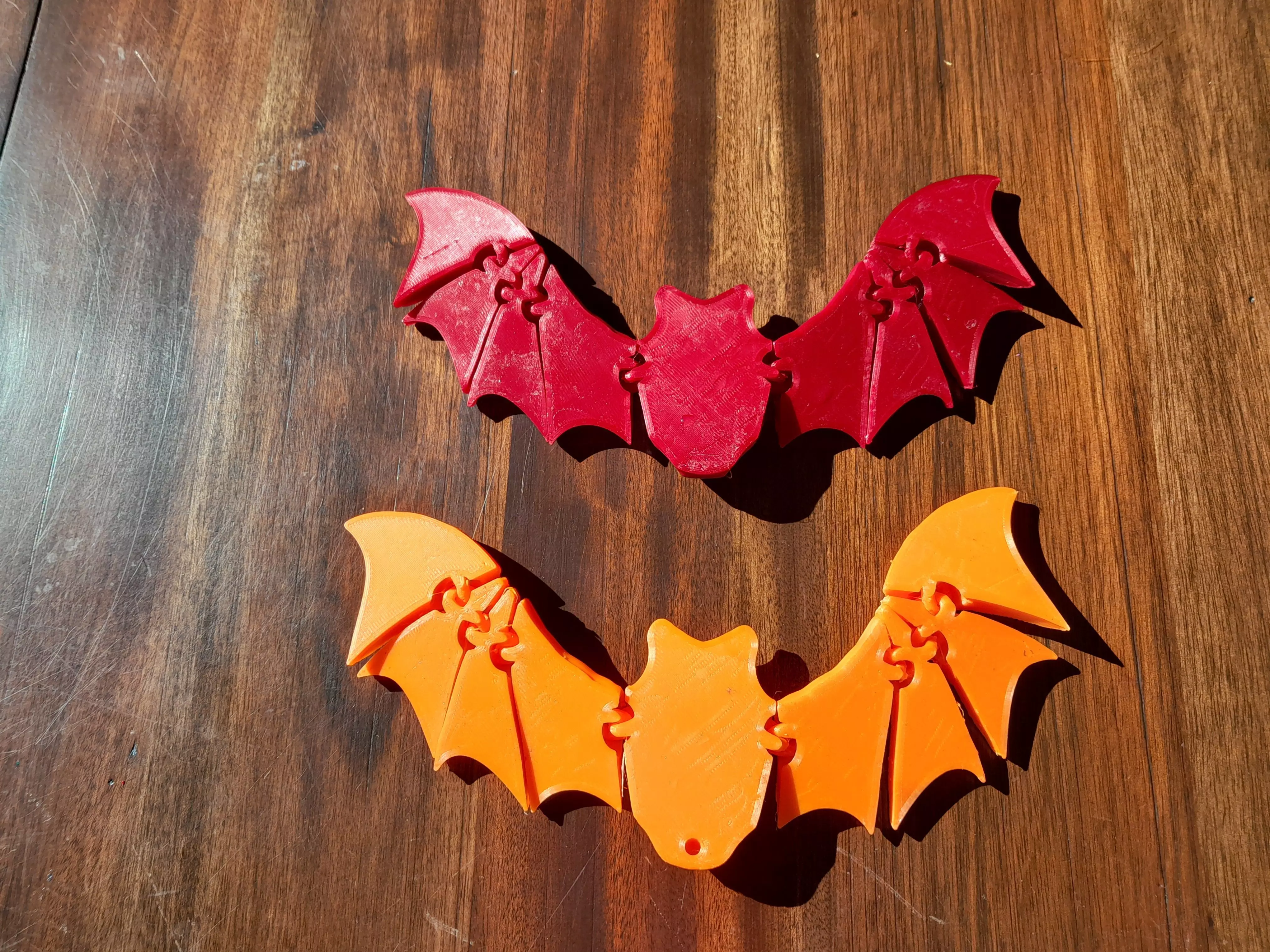 Flexy Fidget Bat and Halloween decoration  3D print model_1
