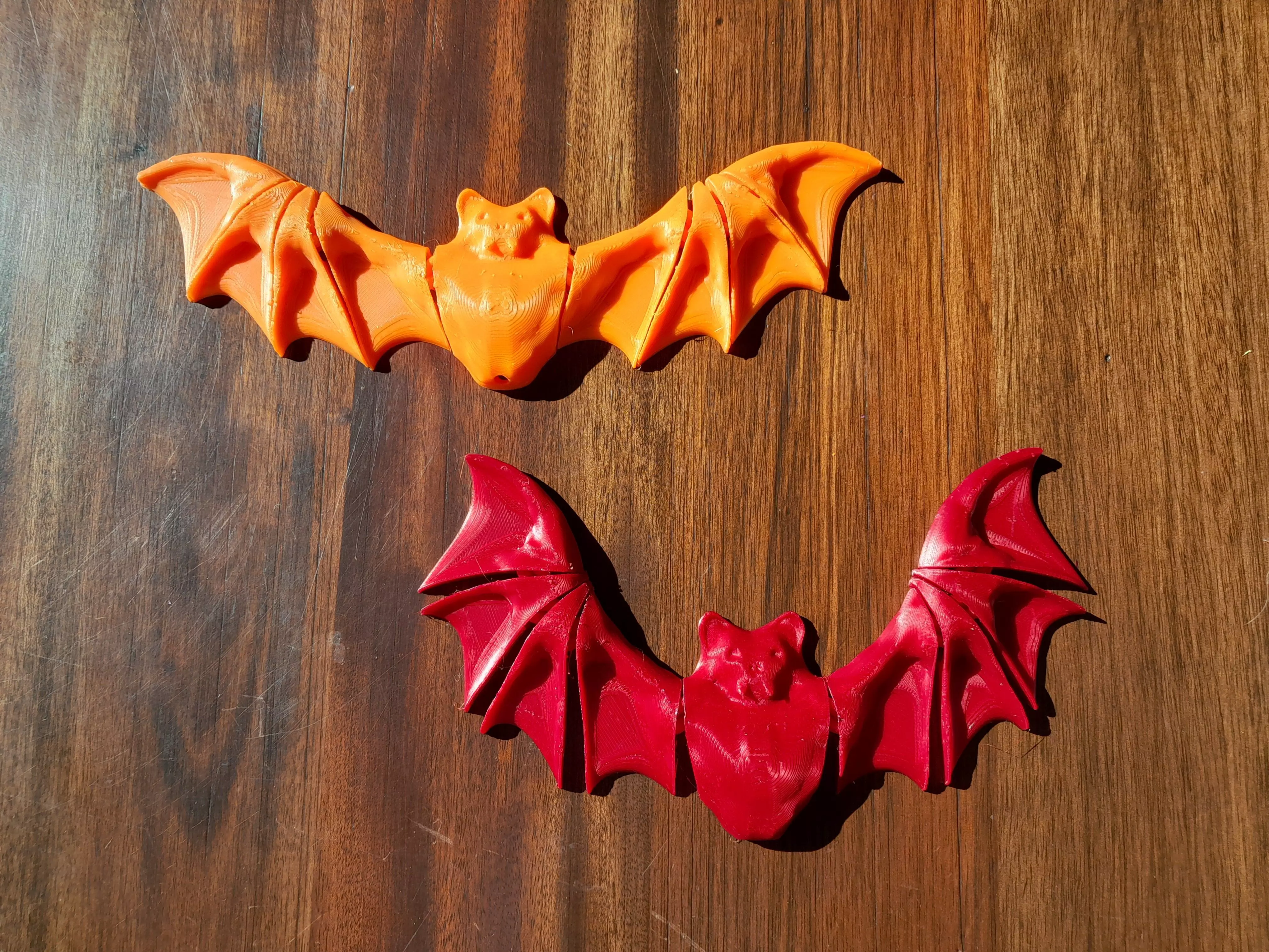 Flexy Fidget Bat and Halloween decoration  3D print model_2
