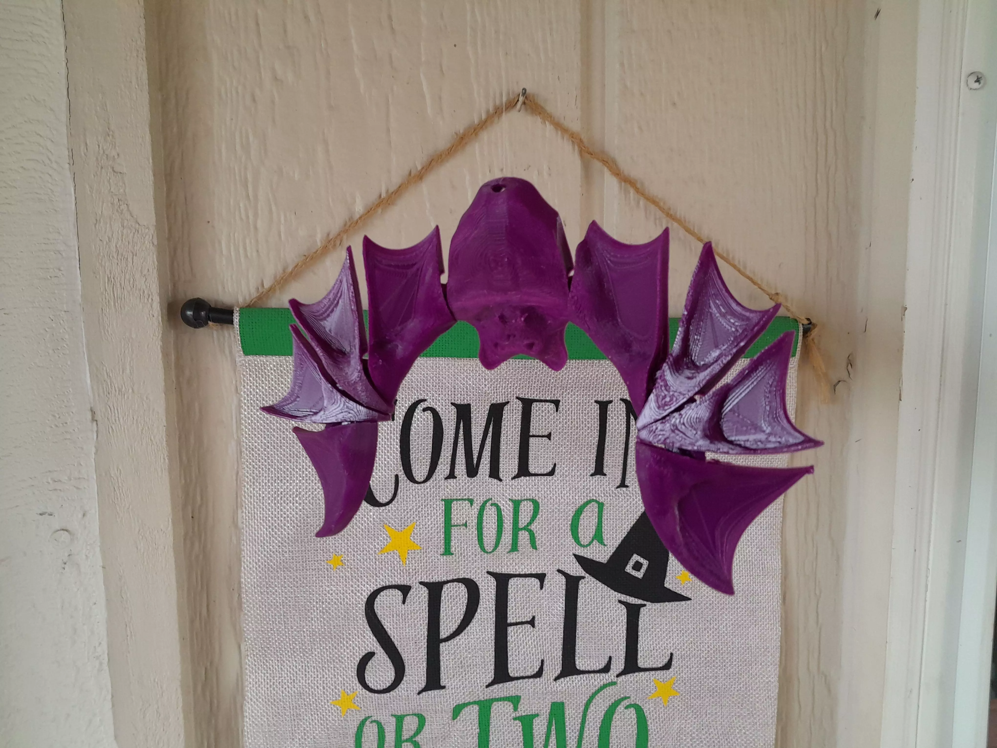 Flexy Fidget Bat and Halloween decoration  3D print model_5