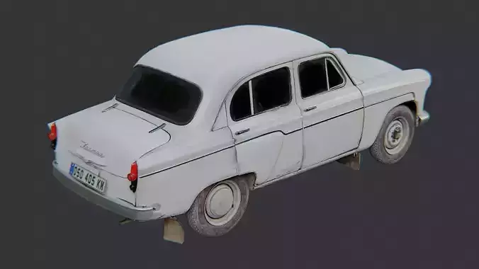 Moscar407 Antique Brown Sedan