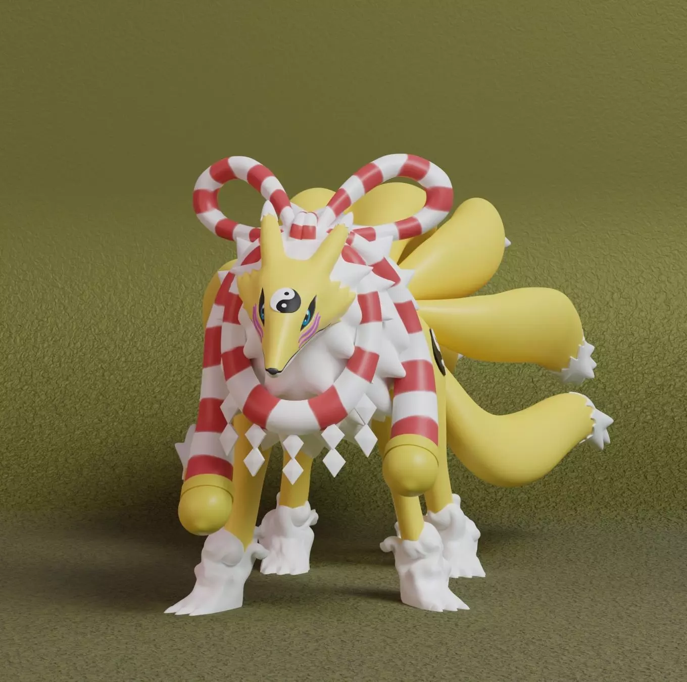 Digimon - Kyubimon 3D print model