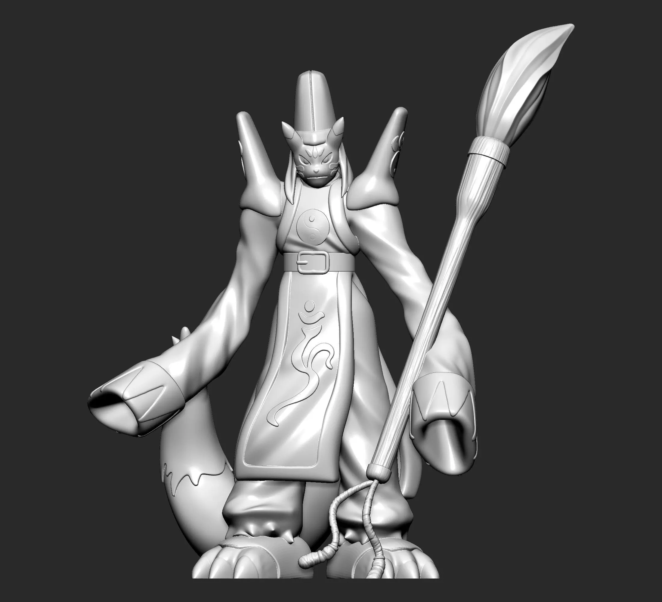 Digimon - Taomon 3D print model_2