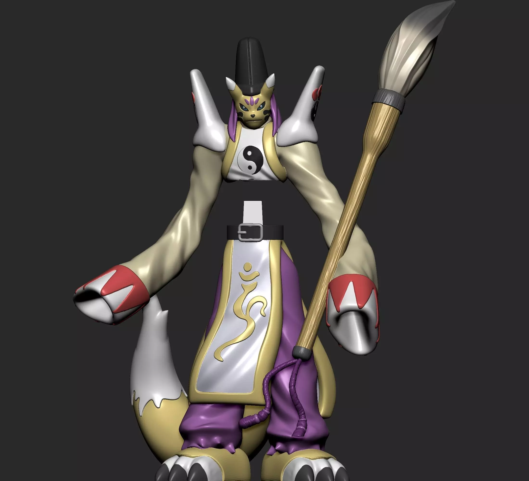 Digimon - Taomon 3D print model_9