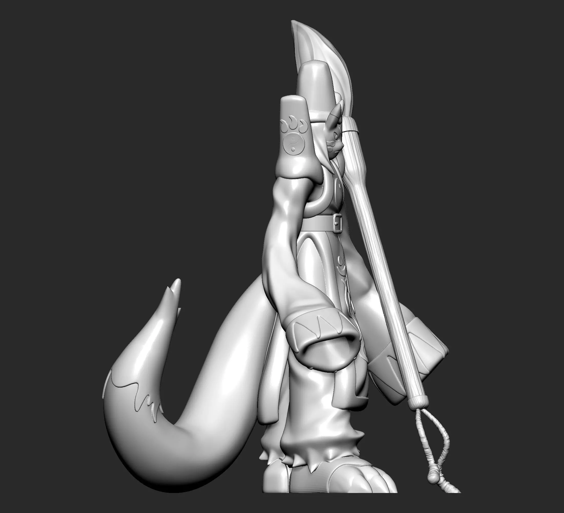 Digimon - Taomon 3D print model_7