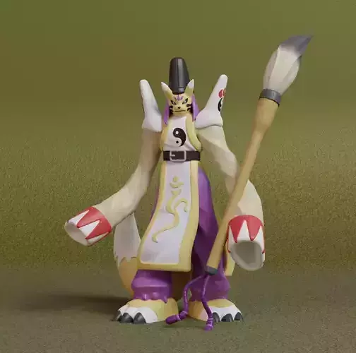 Digimon - Taomon 3D print model