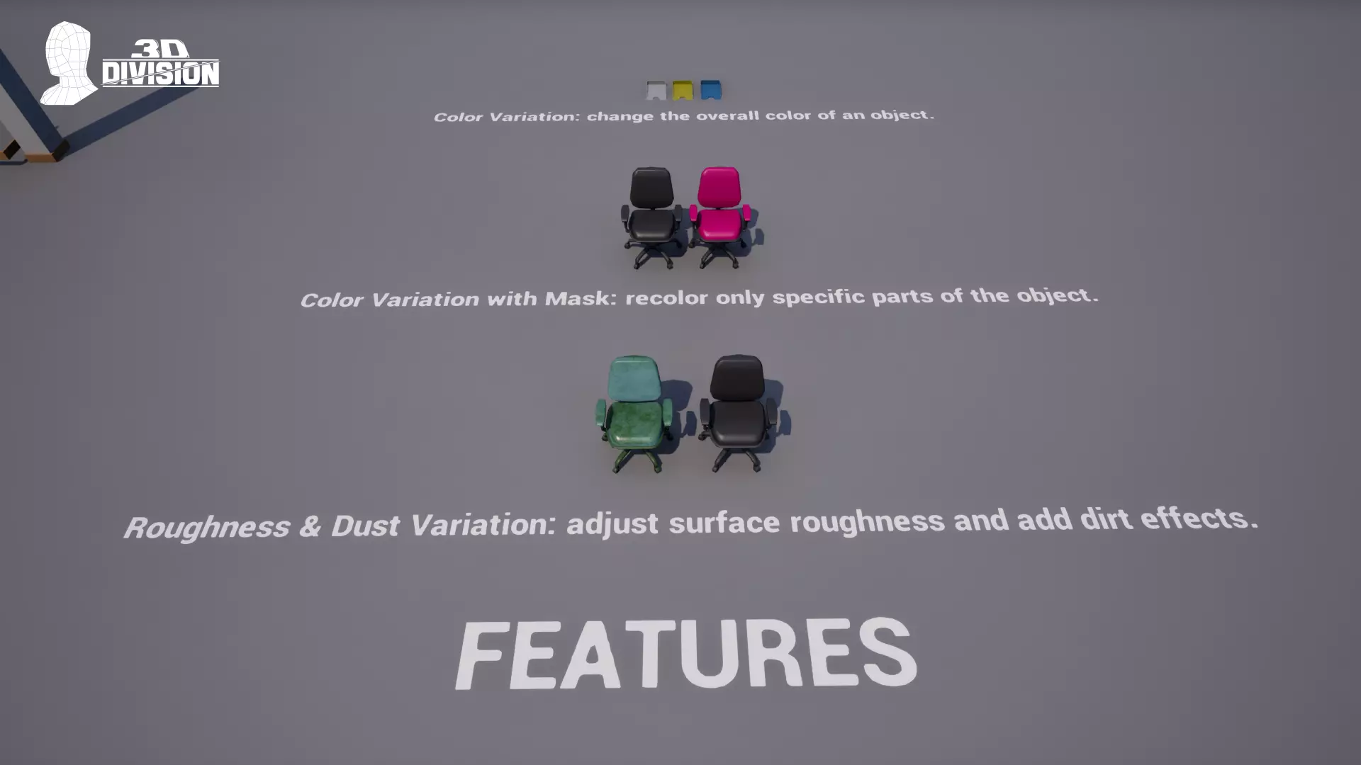 Office Pack - VOL 1 - PBR Game Ready Low-poly 3D model_18