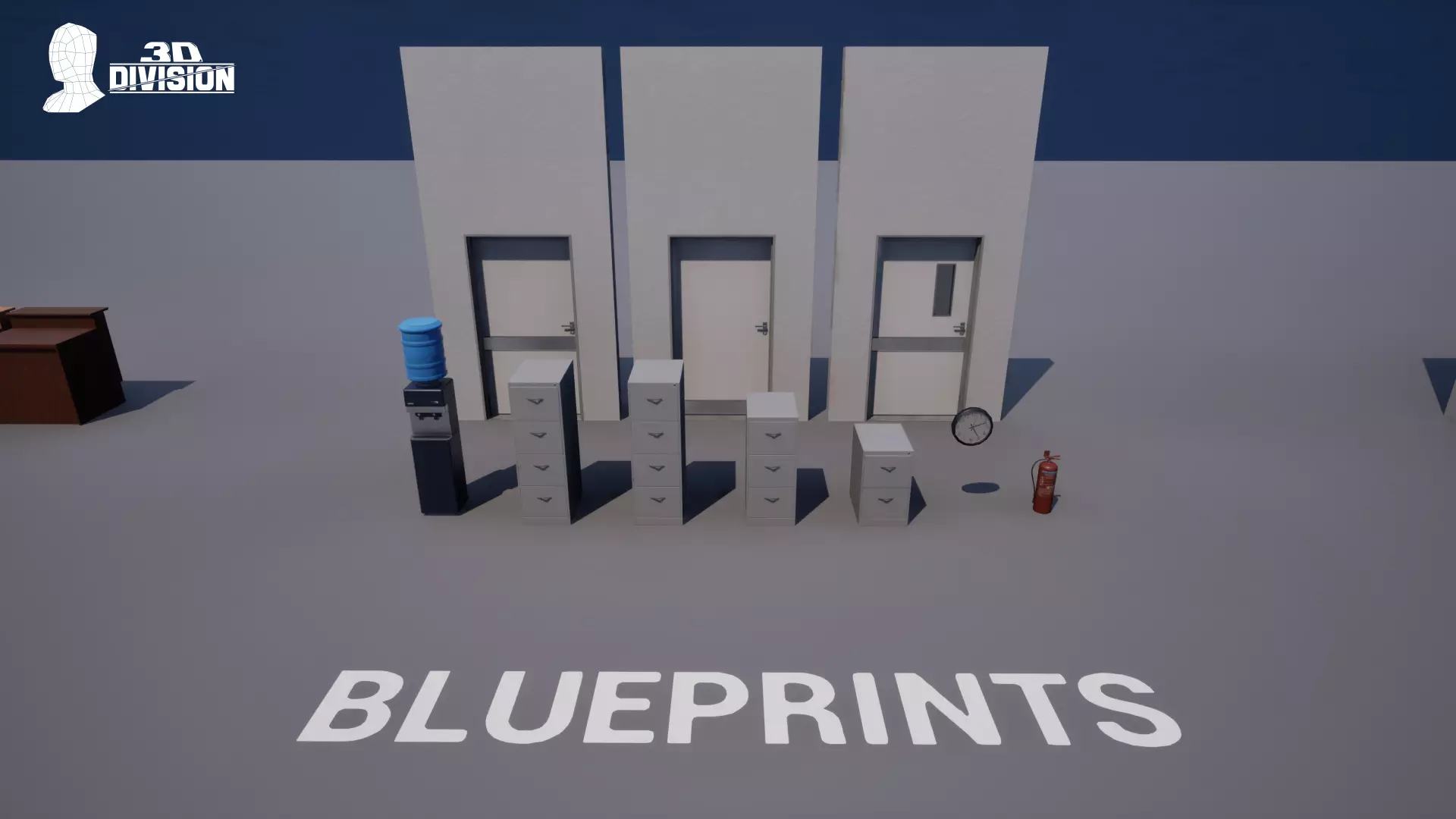 Office Pack - VOL 1 - PBR Game Ready Low-poly 3D model_16