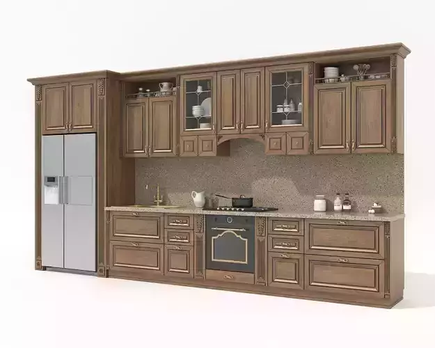 Classic European style Kitchen Cabinet 26
