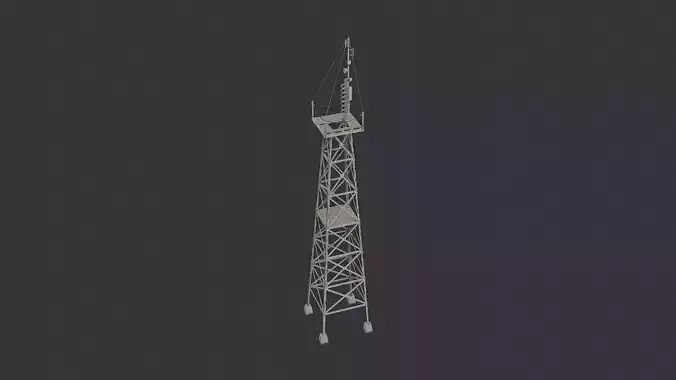 Lattice Radio Tower