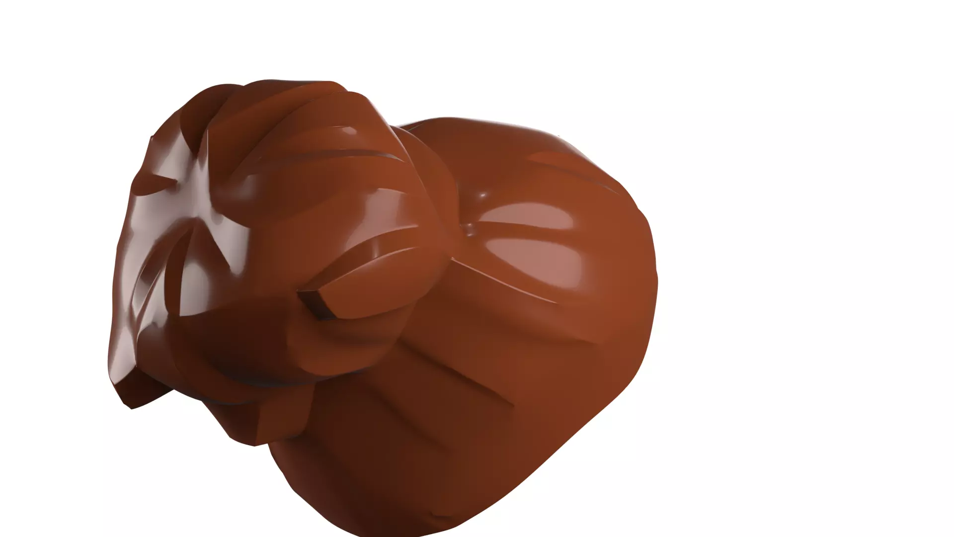 Custom3Dprint Minifigure Accessory - Minifigure Hair S2 - 062 3D print model_34