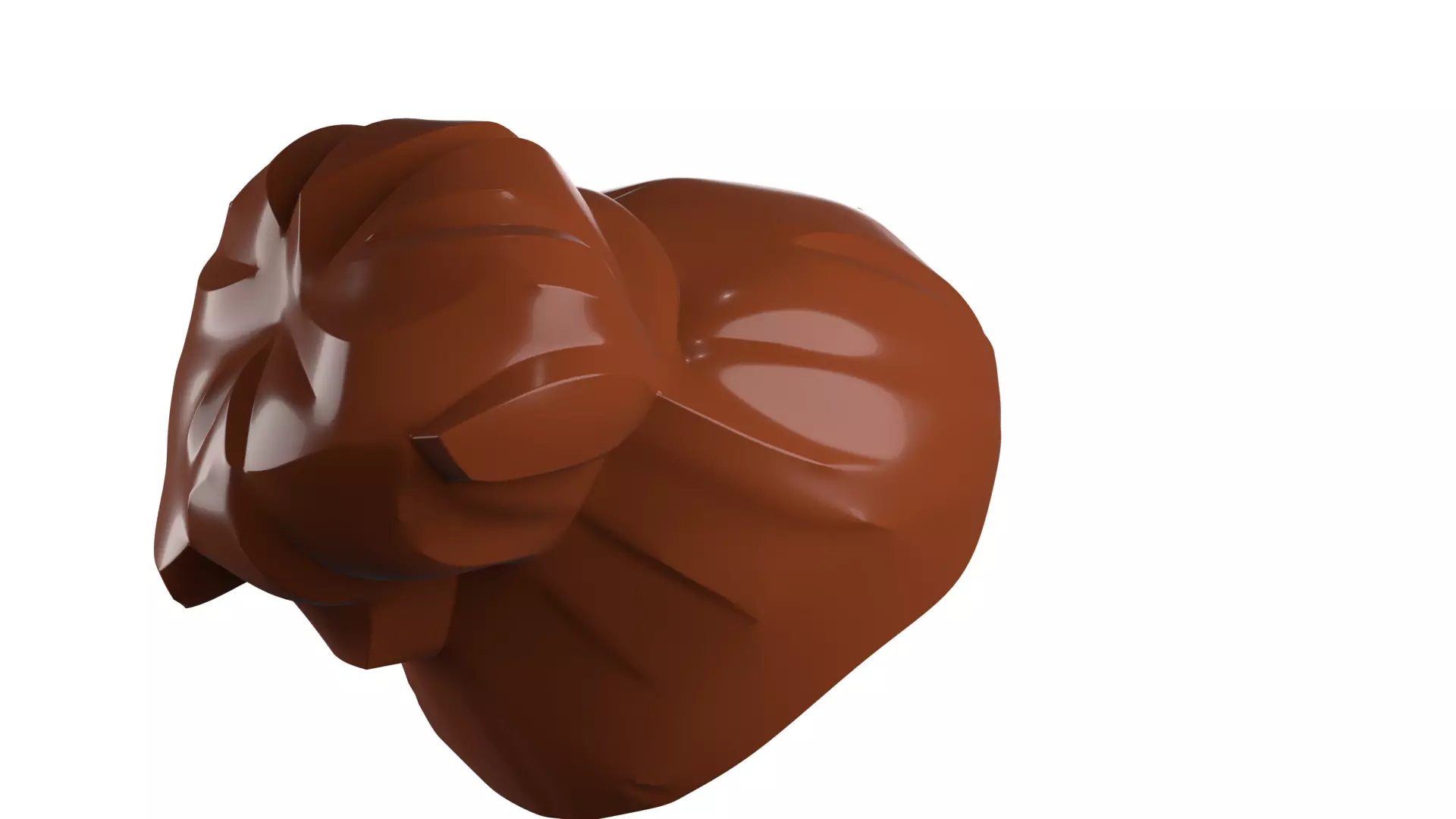 Custom3Dprint Minifigure Accessory - Minifigure Hair S2 - 062 3D print model_33