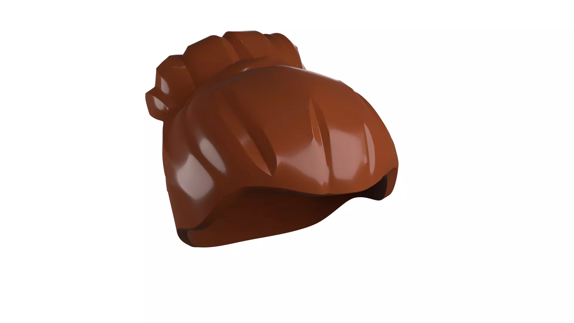 Custom3Dprint Minifigure Accessory - Minifigure Hair S2 - 062 3D print model_10