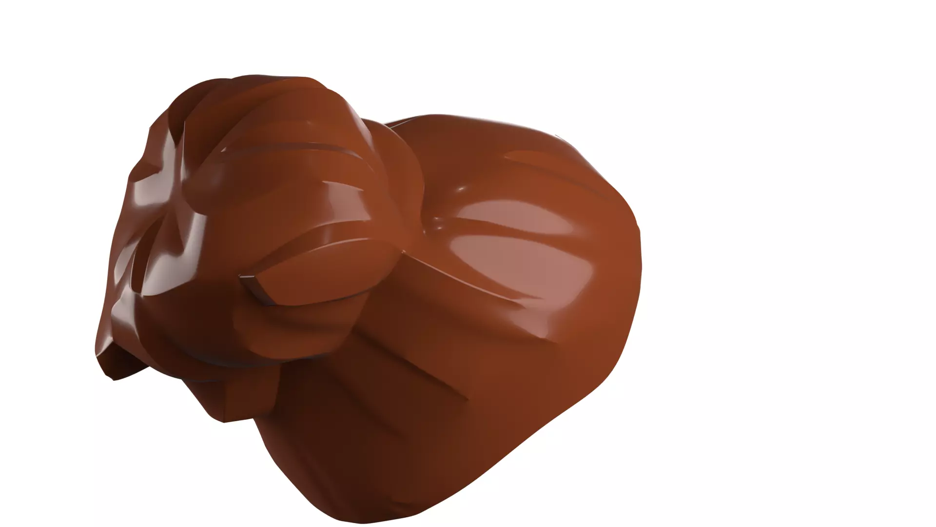 Custom3Dprint Minifigure Accessory - Minifigure Hair S2 - 062 3D print model_32