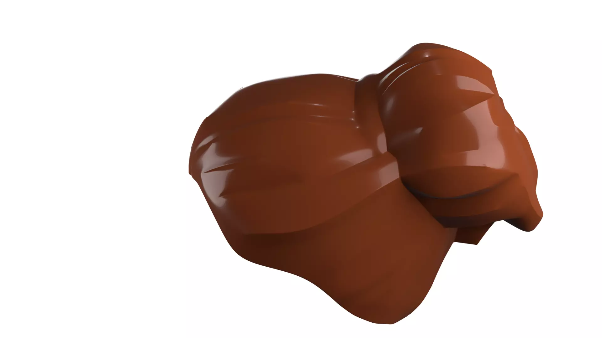 Custom3Dprint Minifigure Accessory - Minifigure Hair S2 - 062 3D print model_63