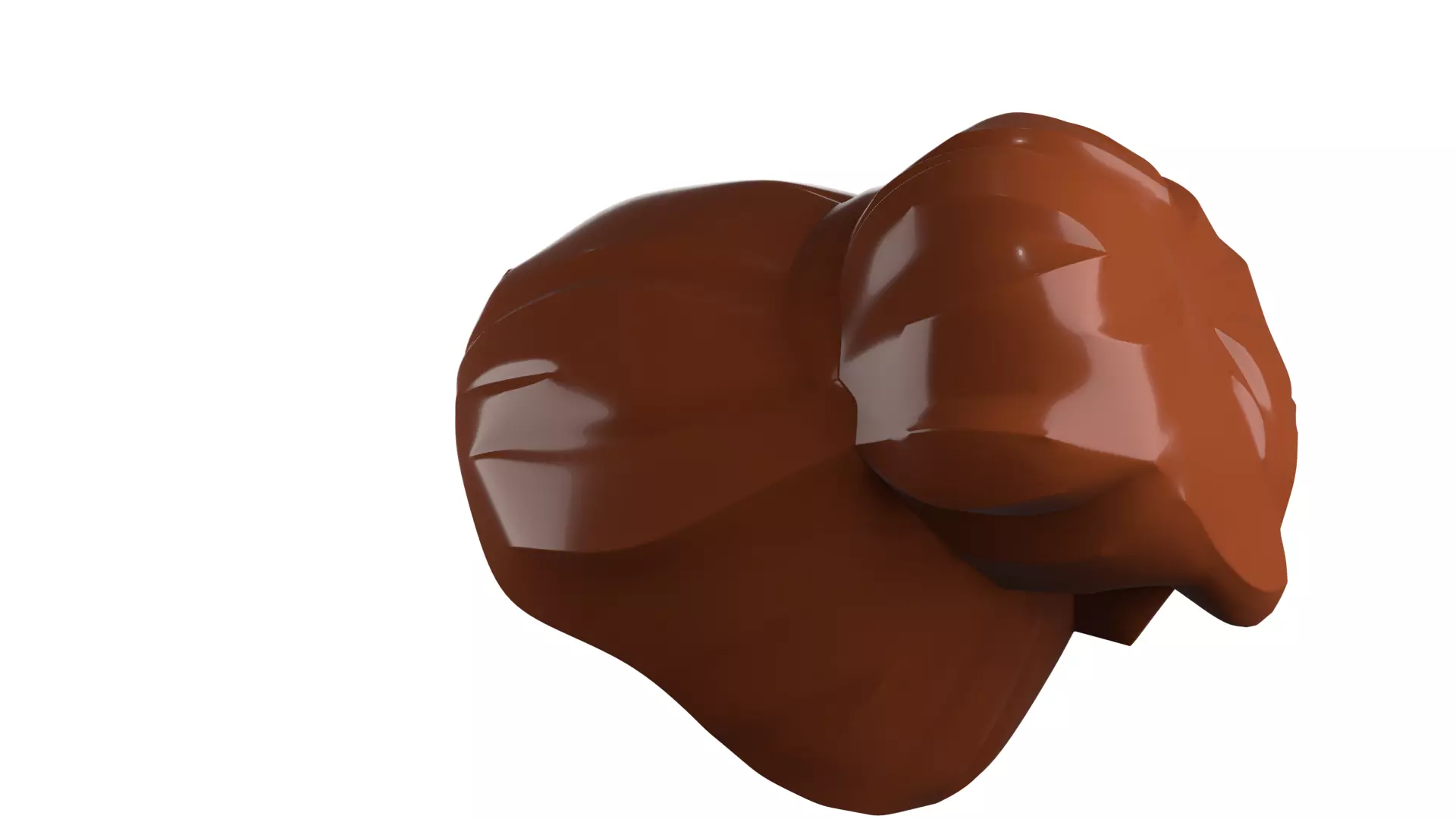 Custom3Dprint Minifigure Accessory - Minifigure Hair S2 - 062 3D print model_59