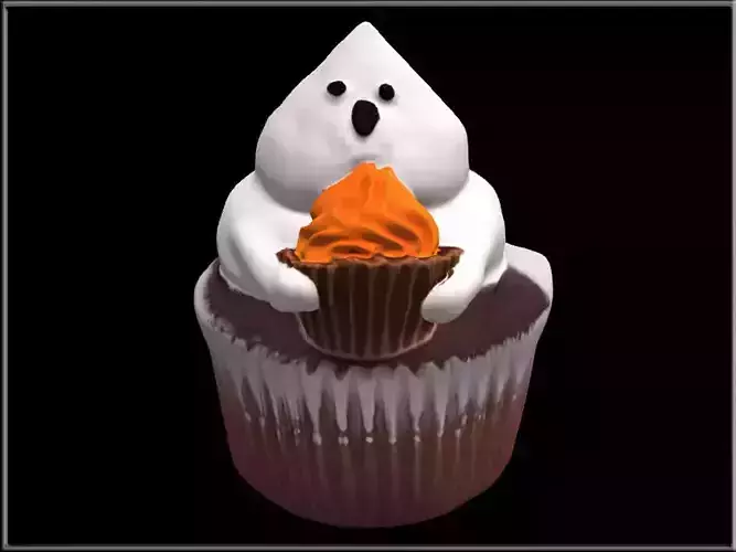 Ghost Cupcake