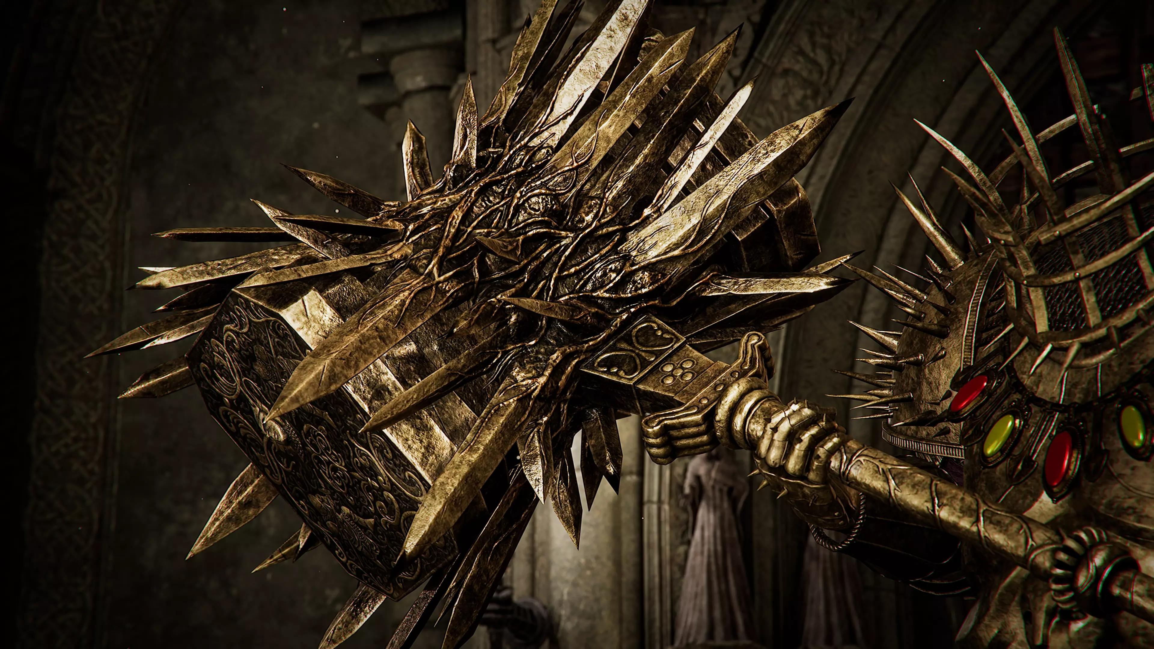 Fat Knight - Headless Executioner - Game-ready Character Low-poly 3D model_6