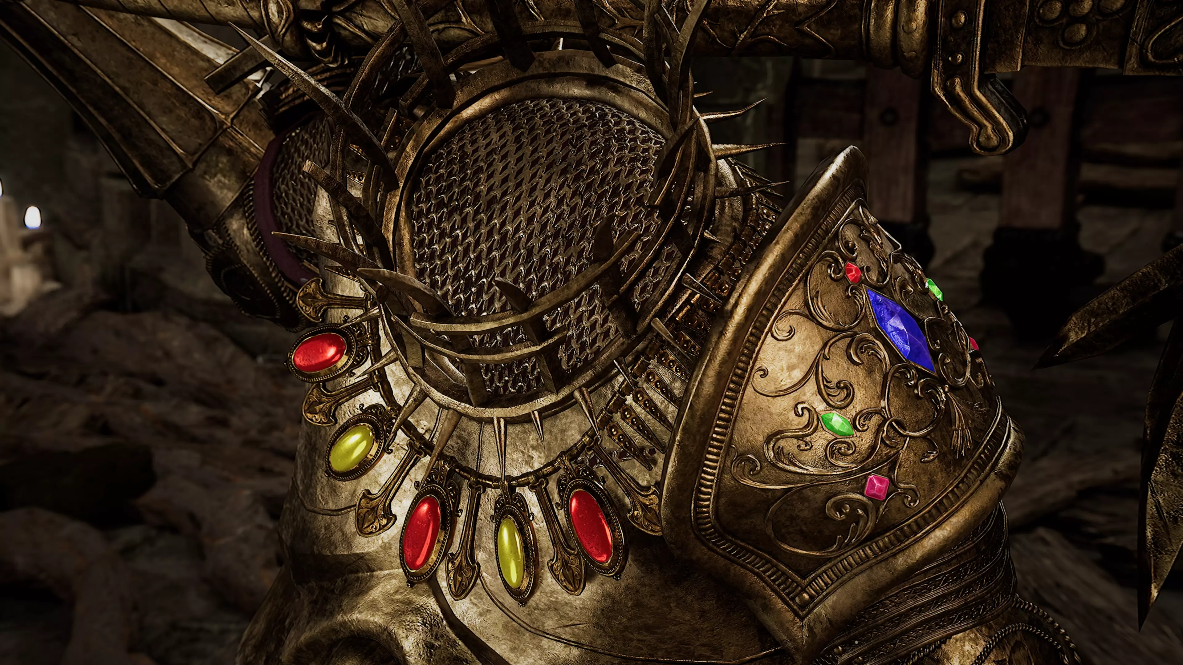 Fat Knight - Headless Executioner - Game-ready Character Low-poly 3D model_17